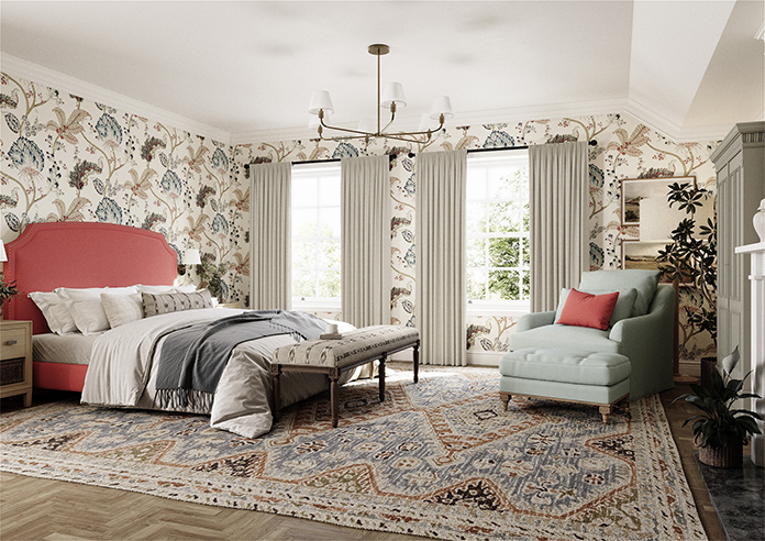 Atina (Blackout), Orange Splash - Made to Measure Curtains - Image 7